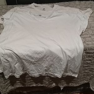 Two white tees